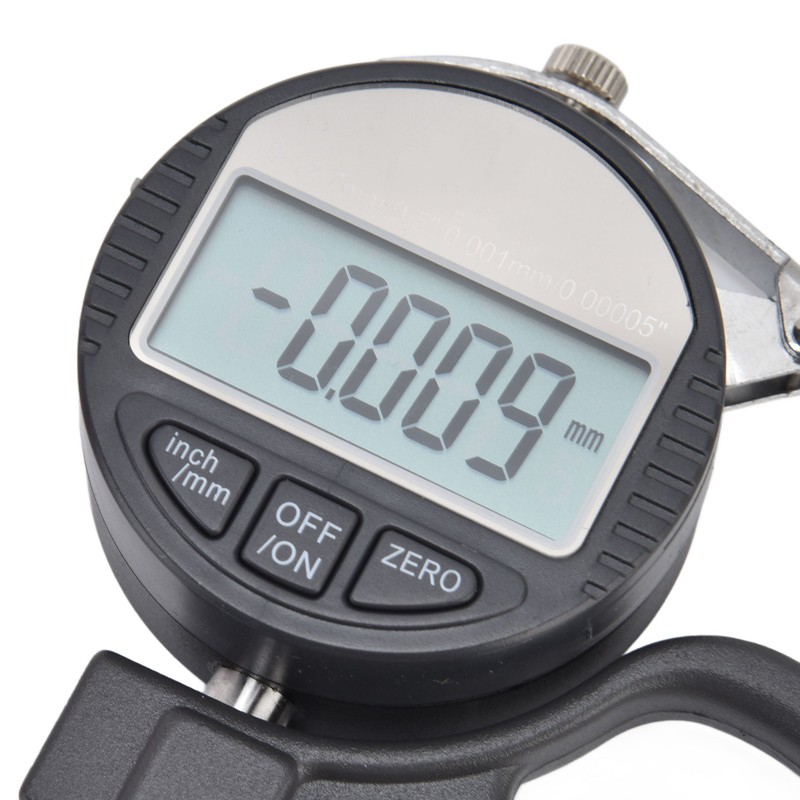 Electronic Thickness Gauge Portable LCD Digital Micrometer Thickness Measuring Tool