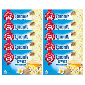 Pompadour Chamomile Flower, 1.0 oz (30 g) (0.05 oz (1.5 g) x 20 TB x 10 Boxes