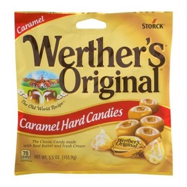 Werther's Original, Original Caramel Hard Candies, 5.5 Ounce (Pack of 6)