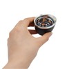 Black Adjustable Ball Night Vision Compass Boat Compass Dash Mount,