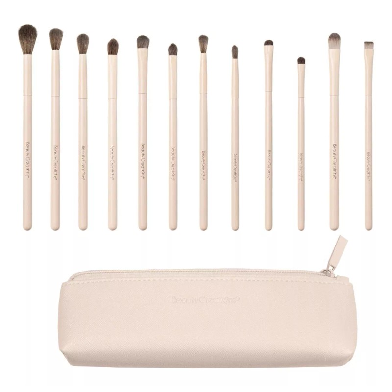 Beauty Creations Set Brochas Ojos Beauty Creations Nude X 12