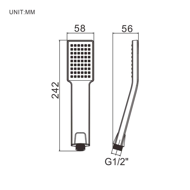 Ibergrif Shower Head Water Saving - Hand Shower Boost, Shower