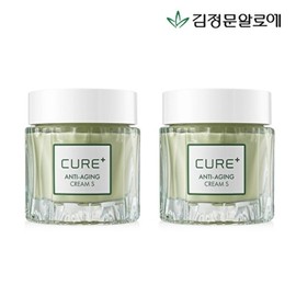 Kim Jung Moon Aloe 김정문알로에 김정문알로에 큐어 안티에이징 크림S 50g 2개 Kim Jeong-mun Aloe Kim Jeong-mun Aloe Cure Anti-Aging Cream S 50g 2 pieces