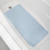 Zenna Home Oversized Waffle Cushion Tub Mat One Size Blue