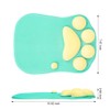 Emoly - Alfombrilla para mouse con soporte para la muñeca,