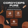 Vital Botanics Mega Cordyceps 100% Puro - Hongo Adaptógeno