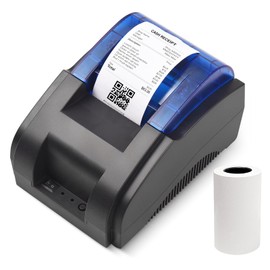 Sunydog Thermal Tampante for Receipts, 58 mm Desktop Receipt Printer USB+BT 203 DPI Compatible with Windows/Linux/Mac/Android/iOS Systems Support High Speed Printing ESC/POS Command