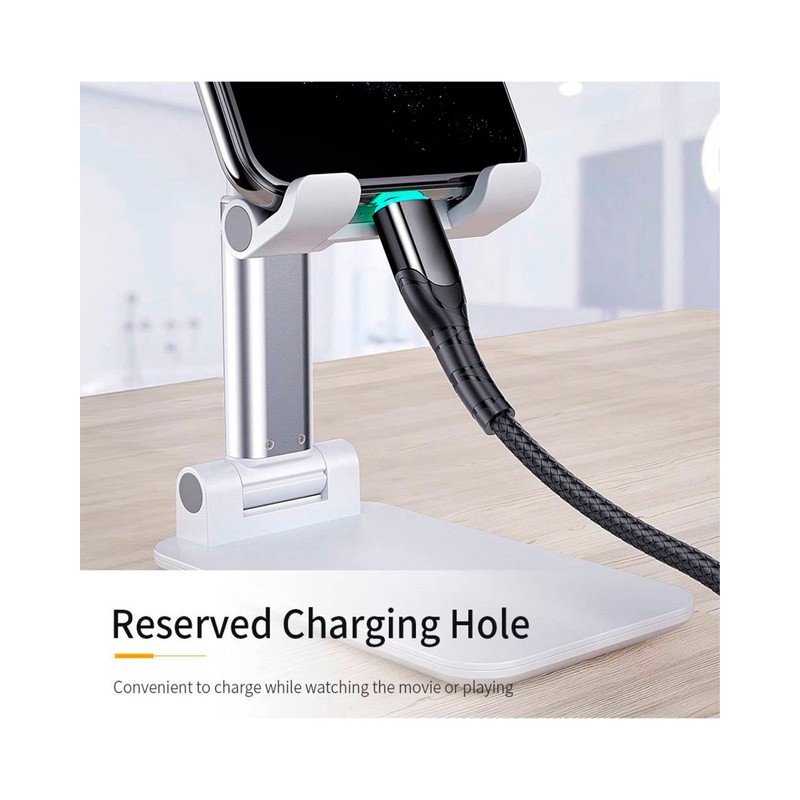 Vimi Soporte Celular De Mesa Ajustable con Inclinación Posiciones (Blanco)