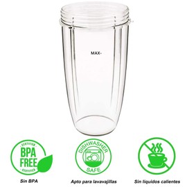 GKMJ Piezas de Repuesto Compatible con Licuadora Nutribullet de 32 Onzas con Hoja Extractora de Repuesto,Accesorio de Licuadora,Compatible con Licuadoras Nutribullet 600W 900W