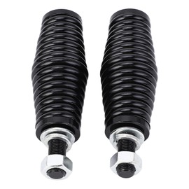 Barrel Spring Base, Antenna Spring Holder M12 Screw Shockproof 5mm Heavy Duty Spring for UTV Car LED Whip