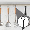 SULIUDAJI Pack of 30 Screw Hooks, Screw Hooks For Screwing