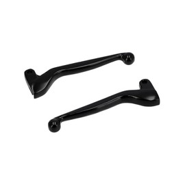 Moto Basic Parts Set: Hand Lever – Solid Aluminium, Brake and Clutch Levers – Black Anodised – for Simson S50, S51, S53, SR50, KR51/2 Schwalbe