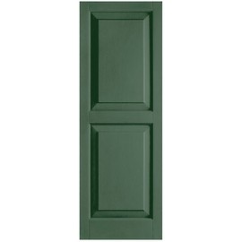 Builders Choice EVP15062GR Shutters, 14.5-in. W 62-in. H, Forest Green
