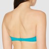 s.Oliver Women's Bügel-Bandeau-Top JPF-27 Underwired Bikini Top, Turquoise (Türkis 30),