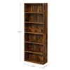 VASAGLE Bookshelf, 6-Tier Open Bookcase with Adjustable Storage Shelves, Floor