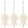 Wooden DIY Dream Catcher Set 20 Pieces Innovative Wooden Dream