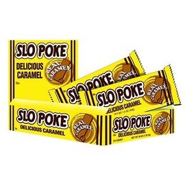 Slo Pokes Delicious Caramel - Candy Bars