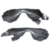 FZJDSD 2PCS Black Front Driver & Passenger Fender Liner Splash