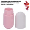 Mini Empty Lipstick Tubes, Capsule Shaped 20pcs Refillable Lip Gloss