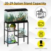 CADUKE Aquarium Stand 20 Gallon, Metal Fish Tank Stand, Aquarium