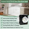 WED4815EW1 WGD4800XQ0 W10185982 Dryer Timer for Whirlpool Maytag Kenmore