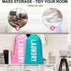2 Pack Extra Large Laundry Bag Foldable Storage Bag with