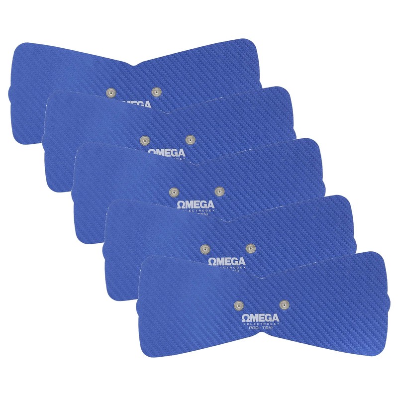 OMEGA Ultra Premium 7" x 3" Butterfly Electrodes for Omega