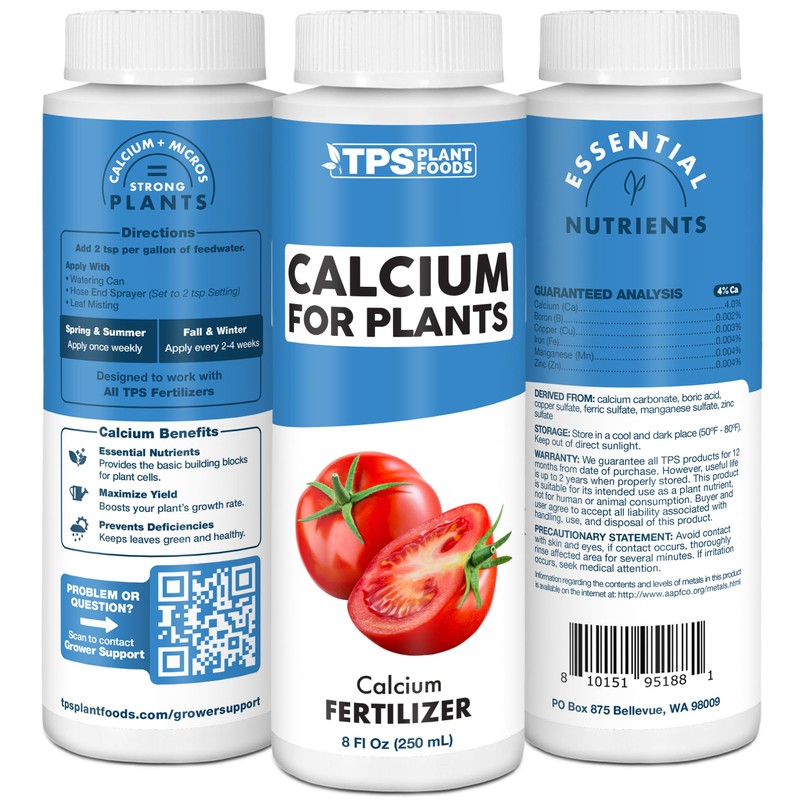 TPS NUTRIENTS Calcium for Plants Made from Organic Inputs, Prevents