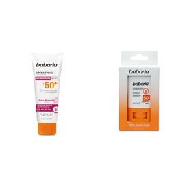 Babaria Bloqueador Solar Facial FPS 50+ Antimanchas 75ml + Stick SPF 50+ 20ml