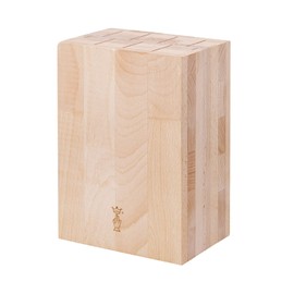 Opinel - Beech Wood Knife Storage Block - Simple and elegant design - Your kitchen knives always at hand and protected - for 9 knives