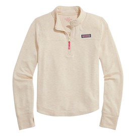 vineyard vines Girls' Classic Dreamcloth Shep, Oatmeal Heather