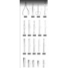 Samsara Estuche De Manucure Pedicure Set 24 Piezas Acero Inoxidable