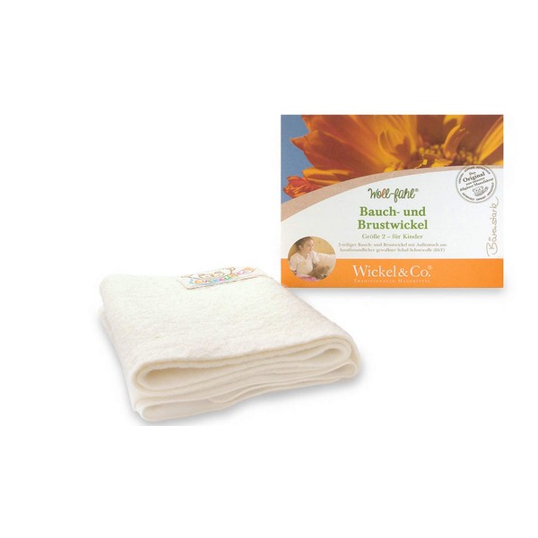 New Sheep's Wool Belly and Chest Wrap for School Children
