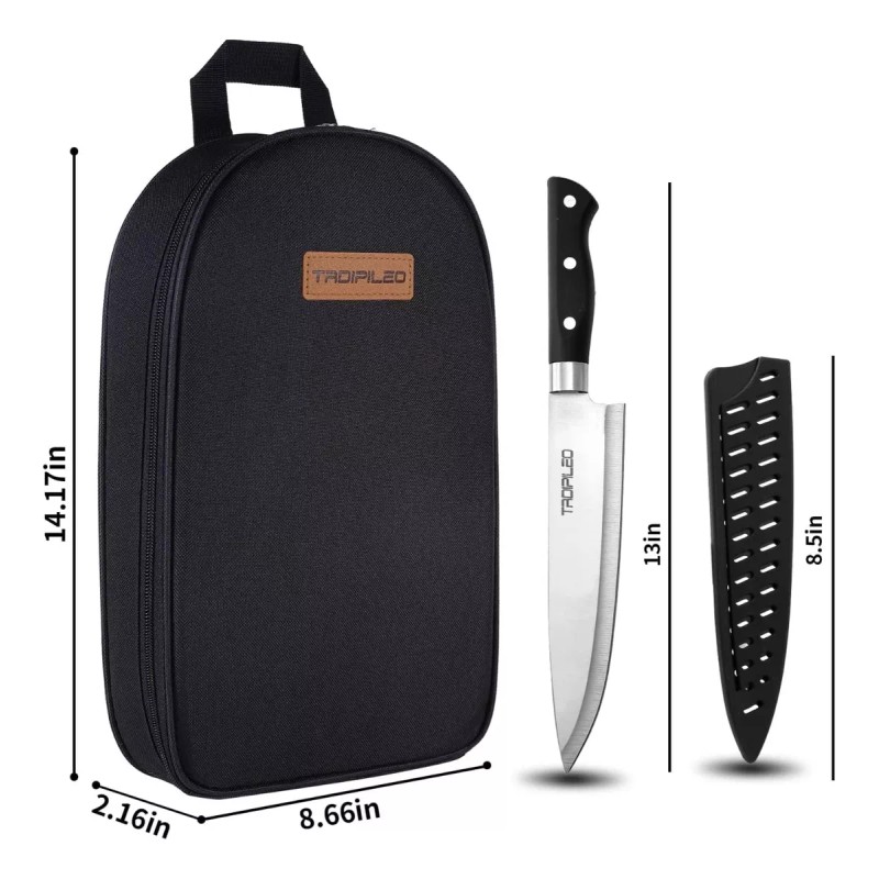 trdipileo Juego De Utensilios De Cocina De Campamento 20 Pzs