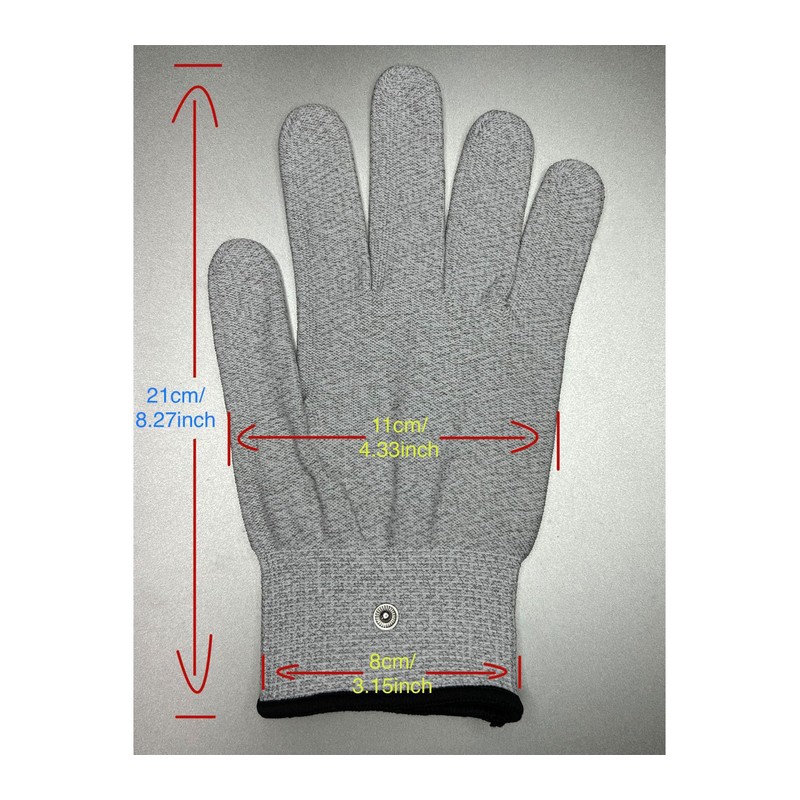BIKIBOON Conductive Gloves Faraday Cage Anti-Radiation RF Shielding Protection for