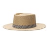 Dockers Men's Straw Fedora Hat, Navy Gambler, Large-X-Large