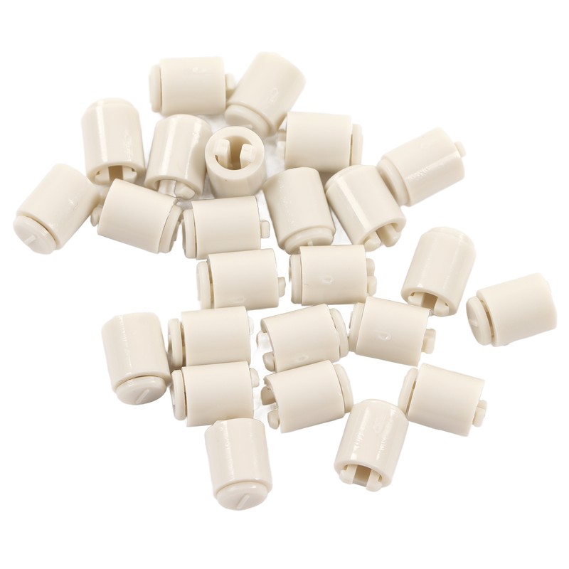 25Pcs LK150 Needle Protector Gray Sturdy Plastic Friction Reduction Knitter