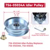 GELASKA 3 Pack 918-06978 Spindle Assembly with 756-05034A Idler Pulley