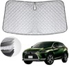 WAIROGA Lexus RX Front Sun Shade, 6-Layers, Special Design, UV