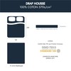 Baptiste Blanc Fitted Sheet, 160 x 200 cm, Fitted Sheet,