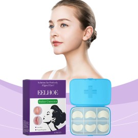 EELHOE Solid Support Ear Attachment Invisible Breathable Fit Ear Line Modifies Ear Contour for Comfort Relief Hearing AidSize: 6 pieces