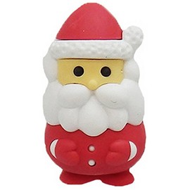 Iwako Red Santa Claus Japanese Eraser from Japan