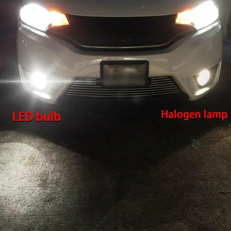 SHENKENUO 2x 880 6000K Bright LED Fog Light 70W Kit