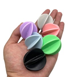 Bodundirect 6 Pcs Mutilcolor Replacement Plastic Shaker Ball Whisk Protein Shaker Mixer Mixing Ball Drinking Bottle Cup Shaker （Diameter: 1.49inches/3.8cm）(6 Colors)