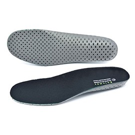 Knixmax Womenâs Shoe Insole, Comfort Thin Cushioning Orthotic Shoe Inserts for Woman, Breathable Sport Shoe Insoles Replacement Innersoles Black EU 39