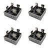 HUABAN 4 Pieces KBPC3510 Silicon Bridge Rectifier Diode 35A 1000V