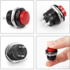 VISSQH 16mm Push Button Switch ON/OFF Momentary Button Power Switch
