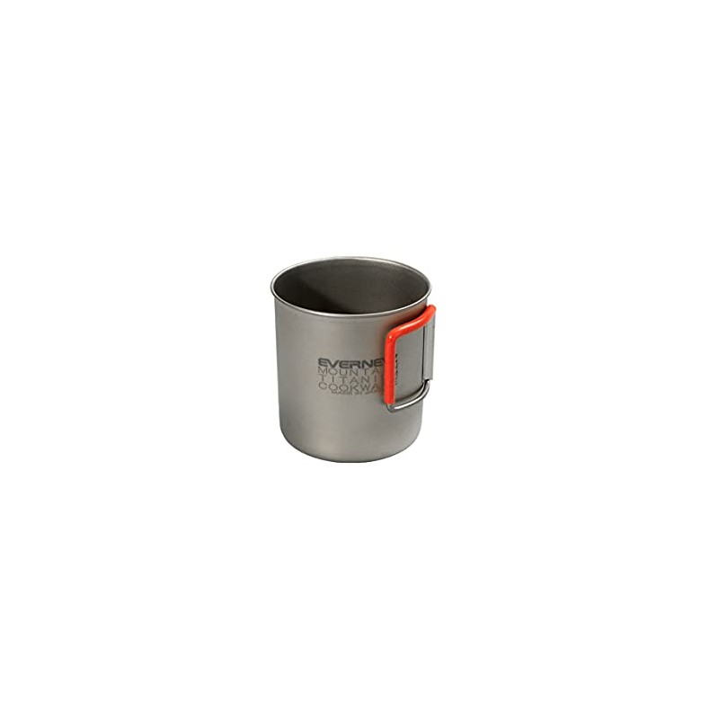Evernew Lightweight Titanium 400FH Mug 2.1,Sliver