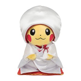 Pokemon Center Original Plush Pikachu Female Sugata Japanese Wedding