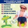 Flushable Wipes for Baby and Kids by Kandoo, Sensitive and